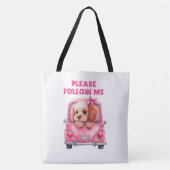 Tote Bag Please follow Tasche (Vorderseite)