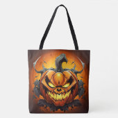 Tote Bag Psychotic Pumpkin Tasche (Vorderseite)