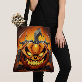 Tote Bag Psychotic Pumpkin Tasche