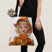 Tote Bag Pumpkin Halloween Seris 7 16 Tasche (Von Nahem)