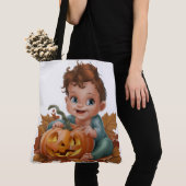 Tote Bag Pumpkin Halloween Seris 7 17 Tasche (Von Nahem)
