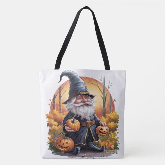 Tote Bag Pumpkin Halloween Seris 7 21 Tasche (Vorderseite)