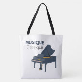 TOTE BAG RAP Klassische Musik Tasche (Vorderseite)