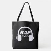 Tote Bag Rap Music Tasche (Vorderseite)