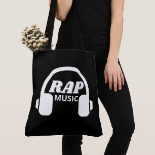 Tote Bag Rap Music Tasche