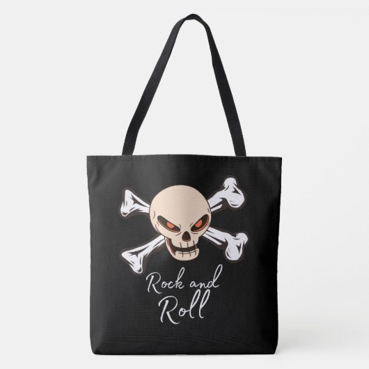 Tote Bag Rock and Roll Tasche (Vorderseite)
