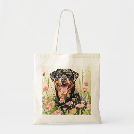 Tote Bag – Rottweiler Tote Bag Tragetasche (Vorne)