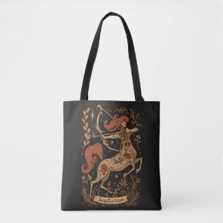Tote Bag Sagittarius Celestial Zodiac Art Tasche