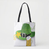 Tote Bag Saint Patrick's Day Beer Tasche (Vorderseite)