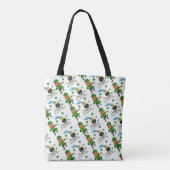 Tote Bag Saint Patrick's Day Leprechaun Tasche (Rückseite)