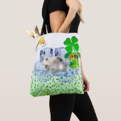 Tote Bag Saint Patrick's Day Polar Bear Tasche (Von Nahem)