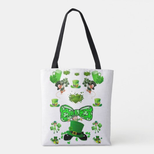 Tote Bag Saint Patrick's Day Tasche (Rückseite)