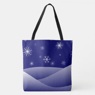 Tote Bag Schnee Tasche
