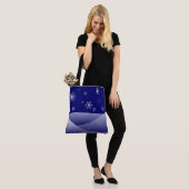 Tote Bag Schnee Tasche (Am Model)