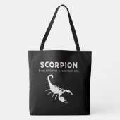 Tote Bag Scorpion Tasche (Vorderseite)
