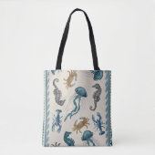 Tote Bag Sea Patterns Tasche (Vorderseite)