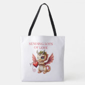 Tote Bag Sending Lot of Love Tasche (Vorderseite)