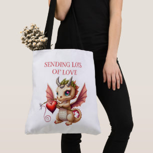 Tote Bag Sending Lot of Love Tasche