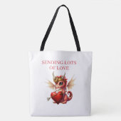 Tote Bag Sending Lot of Love Tasche (Vorderseite)