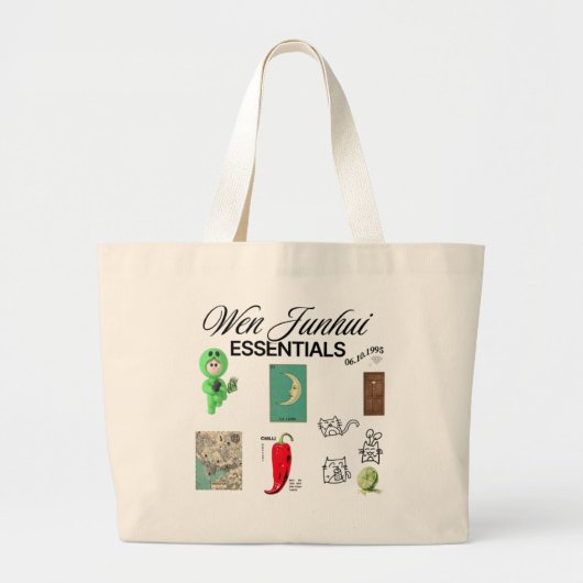 Tote Bag Seventeen Jun - Kpop merch Jumbo Stoffbeutel (Vorne)