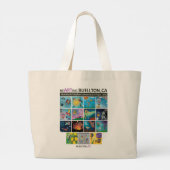 Tote Bag - Sharknado Jumbo Stoffbeutel (Rückseite)