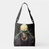 Tote Bag Skeleton Tragetaschen Mit Langen Trägern (Vorderseite)