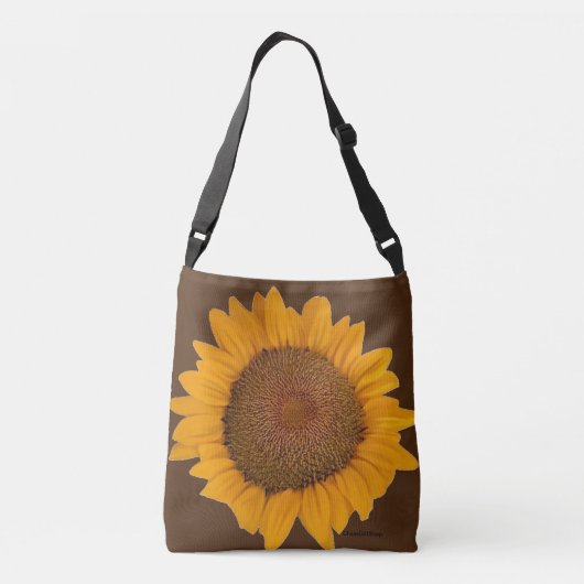 Tote Bag Sonnenblume Tragetaschen Mit Langen Trägern (Rückseite)