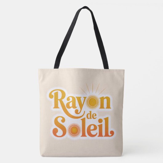Tote Bag Sonnenstrahl Tasche (Vorderseite)