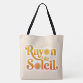 Tote Bag Sonnenstrahl Tasche (Rückseite)