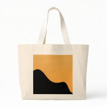 Tote Bag Sonnenuntergang Bergsilhouette zum Mitneh