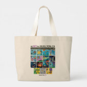 Tote Bag - Sporty Sky Jumbo Stoffbeutel (Rückseite)