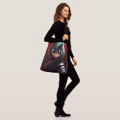 Tote Bag Star Tragetaschen Mit Langen Trägern (Am Model)