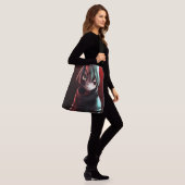 Tote Bag Star Tragetaschen Mit Langen Trägern (Am Model)