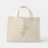 Tote Bag STYLE BLUME DESIGN Mini Stoffbeutel (Rückseite)
