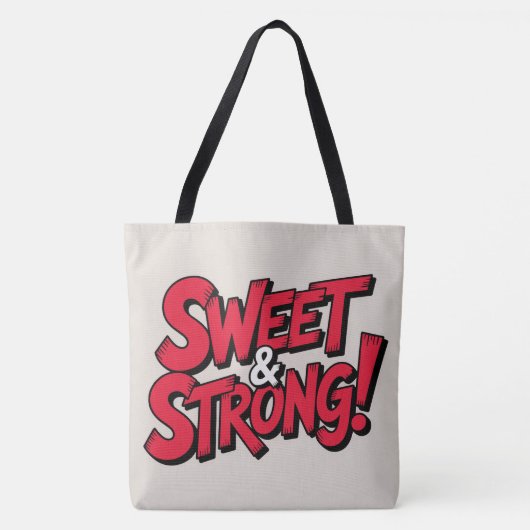 Tote Bag Sweet & stark Tasche (Vorderseite)