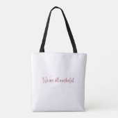 Tote bag tasche (Rückseite)