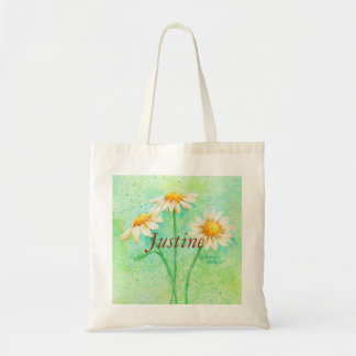 Tote Bag Three Daisies Tragetasche