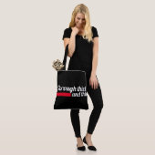 Tote Bag Through thick and thin Tasche (Am Model)