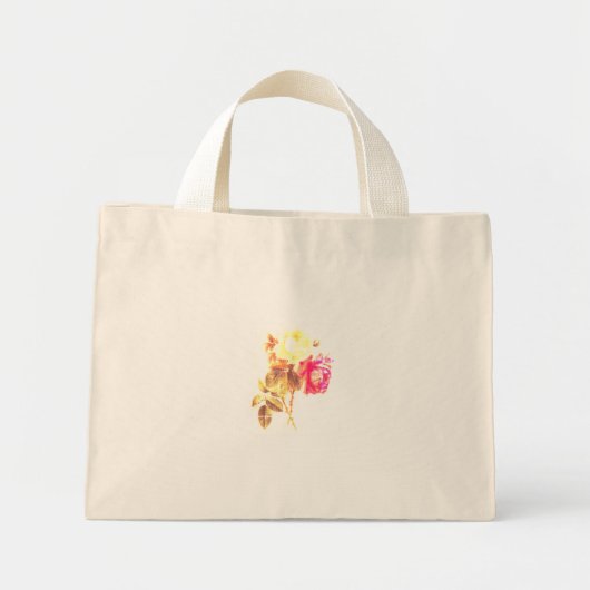 Tote Bag TINY STYLE COOLES ÖKO DESIGN Mini Stoffbeutel (Vorne)