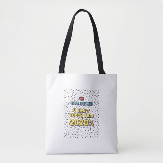 Tote Bag- Trivia Weekend U Kann diese Touch nicht Tasche (Vorderseite)