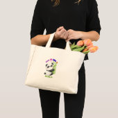 🐼 Tote Bag - Umarmt mich wie ein Panda Mini Stoffbeutel (Vorderseite (Produkt))