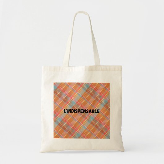 Tote‑Bag „UNVERZICHTBAR“ Tragetasche (Vorne)