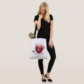 Tote Bag Valentines Day Tasche (Am Model)