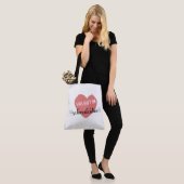 Tote Bag Valentines Day Tasche (Am Model)