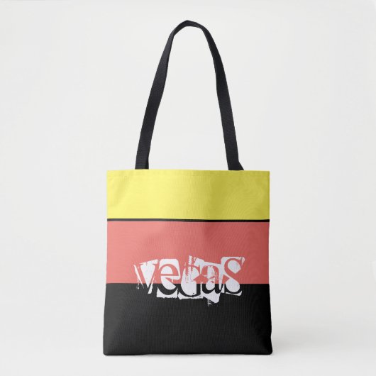 Tote Bag-Vegas Tasche (Vorderseite)