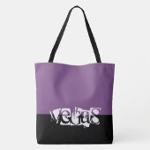 Tote Bag-Vegas Tasche (Rückseite)