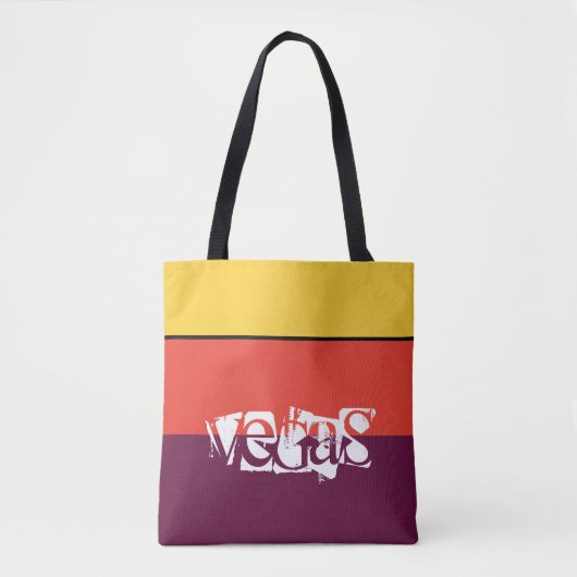Tote Bag-Vegas Tasche (Vorderseite)