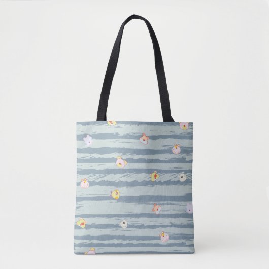 Tote Bag – Whimsy Faces Tasche (Vorderseite)