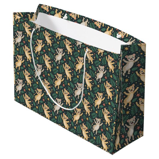 Tote bag with a playful pattern große geschenktüte