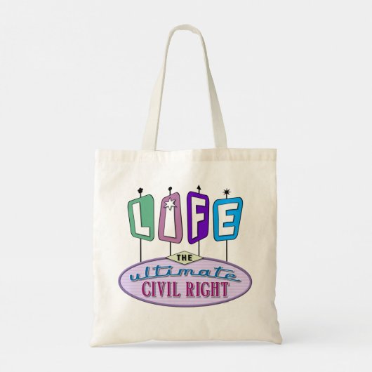 Tote bag with a retro design. tragetasche (Rückseite)